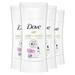 Dove Antiperspirant Deodorant Stick .. .. No White Marks .. on .. 100 Colors .. Clear Finish .. 48-Hour .. Sweat and Odor .. .. Protecting Deodorant for Women .. .. 2.6 Ounce (Pack .. of .. 4)