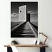 Design Art Black & White Towers Photo I - Towers Wall Art Prints Canvas, Cotton in Black/Gray | 20 H x 12 W x 1 D in | Wayfair PT120985-12-20