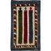 Black/Brown 67 W in Rug - Doris Leslie Blau Vintage 5'7" x 9'1.2" Mid-20Th Century Moroccan Red/Yellow/Navy Handmade Wool Rug Wool | Wayfair