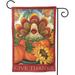 Hello Fall Camper Trailer Garden Flag Pumpkin Gnome Sunflower Yard Flag Double Sided Apple Owl Maple Happy Fall YAll House Flag for Autumn Harvest Thanksgiving Day Halloween Banner 12Ã—18 Inch