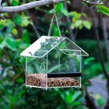 Bird Feeder Outdoor Landscaping Feed Forest Bird Feeding Bird Feeder Feeding Suspension Automatic Bird Feeder Rainproof