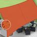 LOVE STORY Custom Size Waterproof 7 x16 Orange Red Sun Shade Sail Canopy Awning UV Blockage for Outdoor Patio Garden Backyard (Customized)