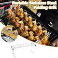 Deagia Kitchen Chopper Clearance Stainless Steel Chicken Wing Leg Rack Grill Holder for Bbq Party Blenders