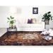 Brown/White 168 x 120 x 8 in Area Rug - Art Hide Rectangle Desnudo Indoor/Outdoor Area Rug Nylon/Cowhide | 168 H x 120 W x 8 D in | Wayfair