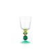Reflections Copenhagen Mayfair 7 oz. Crystal Drinking Glass Crystal in Brown/Green/Yellow | 6.1 H x 2.83 W in | Wayfair 305