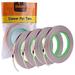 4 Pack Copper Foil Tape Copper Tape Double-Sided Conductive with Adhesive for EMI Shielding Paper Circuits Electrical Repairs Grounding(1/4inch)