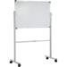 SKYSHALO Magnetic Whiteboard w/ Stand 36 x 24 Double Sided Mobile Dry Erase Board