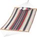 Arlmont & Co. Shymir Hammock Polyester in Pink/Indigo/Brown | 1 H x 55 W x 144 D in | Wayfair 52AFED85DC0645ED82B68EE08DF2535D