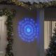 Toile rayonnante de No�l 140 led bleu 17 cm - Vidaxl