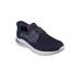 Men's Big & Tall Skechers® Street Delson by Skechers in Navy (Size 12 M)