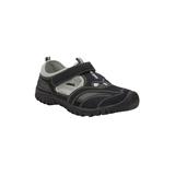 Wide Width Men's Sport Sandal by KingSize in Black Grey (Size 15 W)