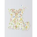 John Lewis Heirloom Collection Baby Floral Print Dress, Bloomers and Headband Set