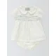 John Lewis Heirloom Collection Baby Cotton Embroidered Dress and Bloomers Set, Cream