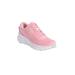 Wide Width Women's Easy Spirit X Denise Austin Mel EMOVE Walking Sneaker by Easy Spirit in Tickled Pink (Size 9 1/2 W)