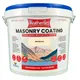 Kingfisher Building Products Weatherflex Smooth Premium Masonry Paint - 10L - Magnolia - For Brick, Stone, Concrete Block, Concrete, Render