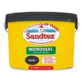Sandtex Microseal Exterior Smooth Masonry Paint Black 10L