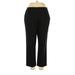 Alfred Dunner Dress Pants - High Rise: Black Bottoms - Women's Size 16