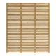 Garden Sanctuary Pine Wooden Garden Fence Panel Privacy Picket Fence Panel 7X6Ft