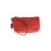 Coach Factory Leather Wristlet: Red Solid Bags