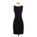 Theory Casual Dress - Sheath: Black Solid Dresses - Women's Size 2