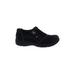 Clarks Sneakers: Slip-on Wedge Casual Black Print Shoes - Women's Size 6 - Round Toe