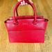 Kate Spade Bags | Kate Spade Grove Street Lana Cowhide Leather Red Satchel Handbag, Shoulder Strap | Color: Red | Size: Os