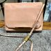 J. Crew Bags | J Crew Pink Leather Shoulder Bag | Color: Pink/Red/Tan | Size: Os