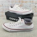 Converse Shoes | Converse Unisex Chuck Taylor All Star Ox White/Red/Navy Low Skate Shoes M9/W11 | Color: Red/White | Size: 9