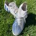 Adidas Shoes | Adidas Predator Edge.1 Fg Gv7388 White Blue Soccer Cleats Men's Size 6.5 | Color: Blue/White | Size: 6.5