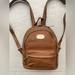 Michael Kors Bags | Michael Kors Mini Leather Backpack | Color: Brown | Size: Os