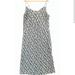 Anthropologie Dresses | Anthropologie Elyse Bias Slip Dress Plus Size | Color: Blue/Cream | Size: 2x