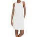 J. Crew Dresses | J. Crew Denim Shift Dress In White Wash 2 | Color: White | Size: 2