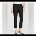 Kate Spade Pants & Jumpsuits | Kate Spade Jackie Bow Black Color Straight Leg Cropped Trouser Pants Size 10 | Color: Black | Size: 10