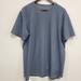 Lululemon Athletica Shirts | Lululemon Mens Commission Short Sleeve T Shirt Size Xl Blue Crew Neck Split Hem | Color: Blue | Size: Xl