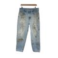 Carhartt Jeans | Carhartt B17-Stw Jeans Men 36x32 Regular Fit Denim Distressed Straight Thrashed | Color: Blue | Size: 36
