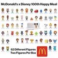 Disney Toys | Lot Of 14 2023 Mcdonald's X Disney 100 Year Anniversary Celebration Figurines | Color: Blue/Orange | Size: Unisex