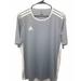 Adidas Shirts | Adidas Climalite Soccer Jersey 3 Stripes Short Sleeve T Shirt Mens Size Xl Gray | Color: Gray | Size: Xl