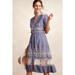 Anthropologie Dresses | Anthropologie Moulinette Soeurs Embroidered Waters Dress | Color: Blue | Size: 4