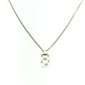 Gucci Jewelry | Gucci Ghost Plate Necklace Gucci | Color: Gold | Size: Os