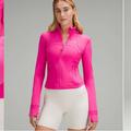 Lululemon Athletica Jackets & Coats | 729. Lululemon Athletica Define Croppee Jacket Nulu Nwt Sonic Pink Size 8 | Color: Pink | Size: 8
