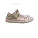 Converse Shoes | Converse Ctas Women’s Madison Sneaker Metallic Gold Canvas/Leather Size 8 | Color: Cream/Gold | Size: 8