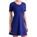 Athleta Dresses | Athleta Blue Aline Ponte Dress | Color: Blue | Size: M