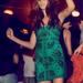 Free People Dresses | Free People Green Embellished Mini Dress Size 2 | Color: Green | Size: 2