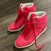 Nike Shoes | Nike Sky High Dunks | Color: Red | Size: 7.5