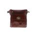 Giani Bernini Leather Crossbody Bag: Brown Solid Bags