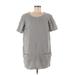 G.H. Bass & Co. Short Sleeve T-Shirt: Gray Tops - Women's Size Medium