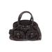 Christian Dior Leather Shoulder Bag: Brown Solid Bags