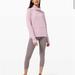 Lululemon Athletica Sweaters | Lululemon Find Your Unwind Pullover Heathered Pink Taupe 6 Athletic Athleisure | Color: Pink | Size: 6