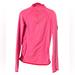 Athleta Tops | Athleta Pink Fastest Track Mock Neck 1/4 Zip Long Sleeve Activewear Top | Color: Red | Size: S