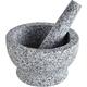 QTYUERGK Mortar and Pestle Set, Mortar and Pestle Set Spice Stone Grinder Kitchen Supplies Guacamole Mortar and Pestle, Granite Large Mortar and Pestle Set, Household Manual Spice Grinder, Pill Crushe